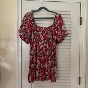Shop Neighbor Floral Red Women's Dress